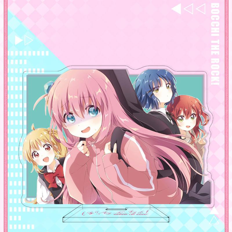 Подставка для модели аниме Bocchi The Rock Girls, Gotou Hitori Ijichi Nijika Yamada Ryo Kita Ikuyo, держатель для стенда