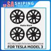 Комплект из 4 колпаков для Tesla Model 3 18-дюймовые колпаки Замена колпака колеса Полное покрытие диска Аксессуары США