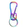 Keyring Hang Buckle Outdoor Tool Keychain Holder Camping Clip Climbing Carabiner Key Ring Hook