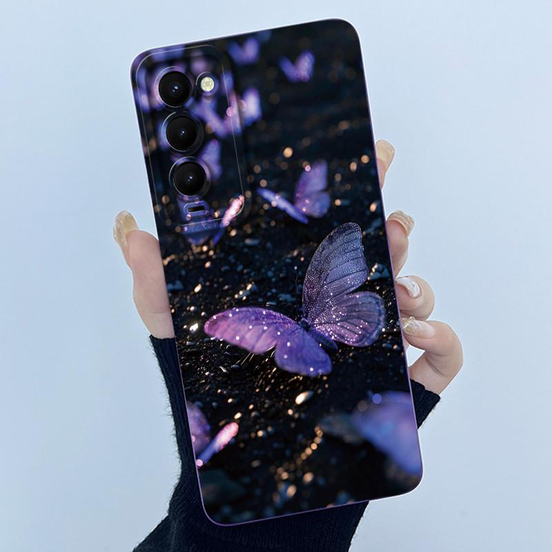 Для Tecno Camon 18 18P 18T 18i Чехол Мягкий Силиконовый Чехол для Телефона Сладкая Печать Мультяшный Защитный Чехол Милая Расписная Задняя Крышка