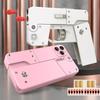 Foldable Toy Gun, Shaped Like a Mobile Phone Case for Shooting Toy Bullets, Rubber Bullet Pistol, Suitable for Halloween and Christmas Gifts.