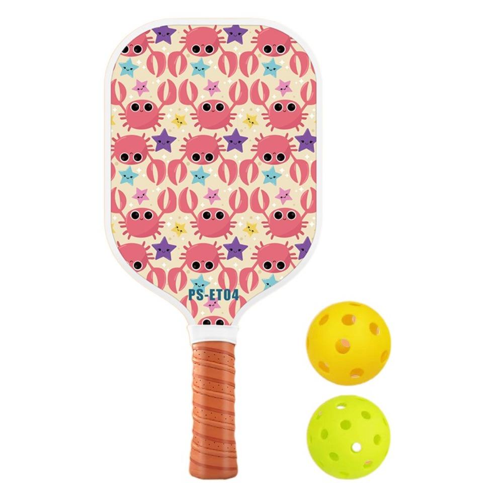 Honeycomb Core Kid Racquet Set Lightweight Squash New Pickleball Paddle  Gifts for Children
