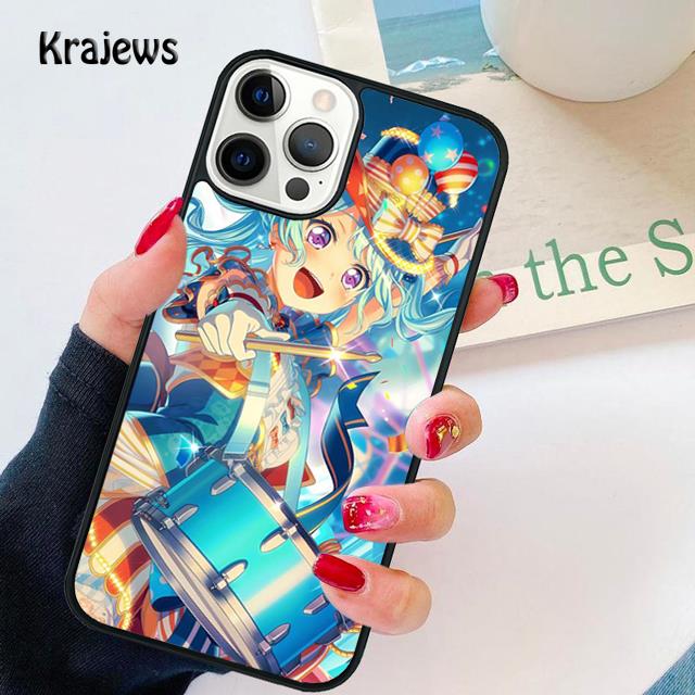 Мягкий чехол для телефона BanG Dream с аниме для iPhone 14 XR X XS Max 5S 6S 7 8 Plus SE 2020 11 12 13 Pro Max, мини-чехол для телефона