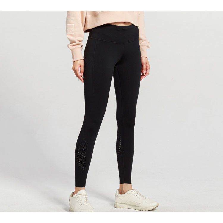 Nike Тайтсы для бега Power Epic Lux Dri-FIT Shark Фитнес-штаны Женские плавки Черные CN8042-010