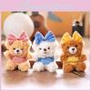 Plush Bear Keychain With Soft Short Plush For Bags And Kids Gift