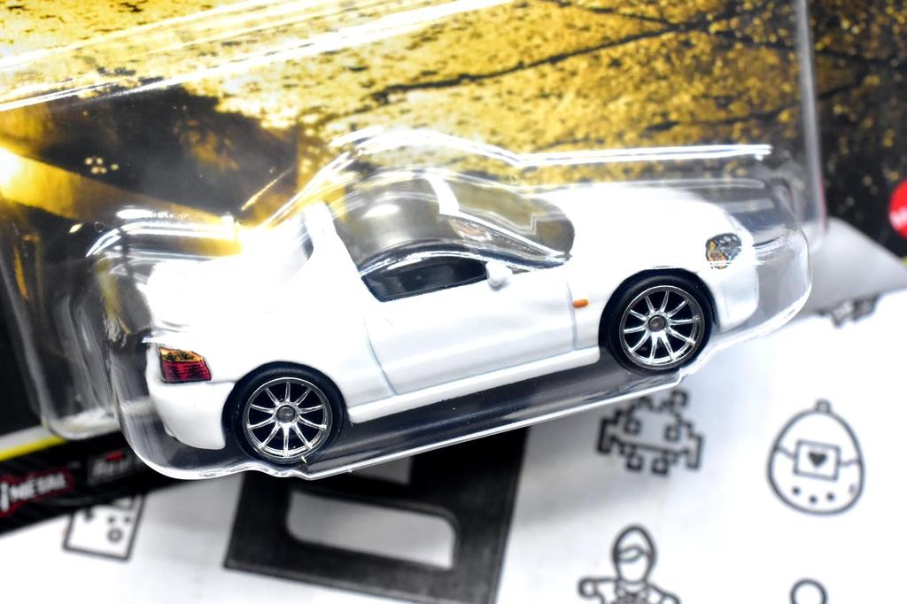 Hot Wheels Fast & Furious JHW63 1994 Honda del Sol, 164 Premium Die-Cast, Real Riders