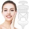 11 шт. Патчи для лица против морщин, Антивозрастные патчи для лица, Пластыри от морщин, Многоразовые патчи-удаляторы морщин, Уменьшающие и разглаживающие морщины на лбу