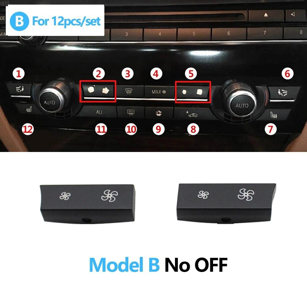 Передняя консоль, обогреватель переменного тока, крышка кнопки вентиляции для BMW 5 GT 6 7 X5 X6 Series F10 F11 F01 F02 F06 F12 F15 F16