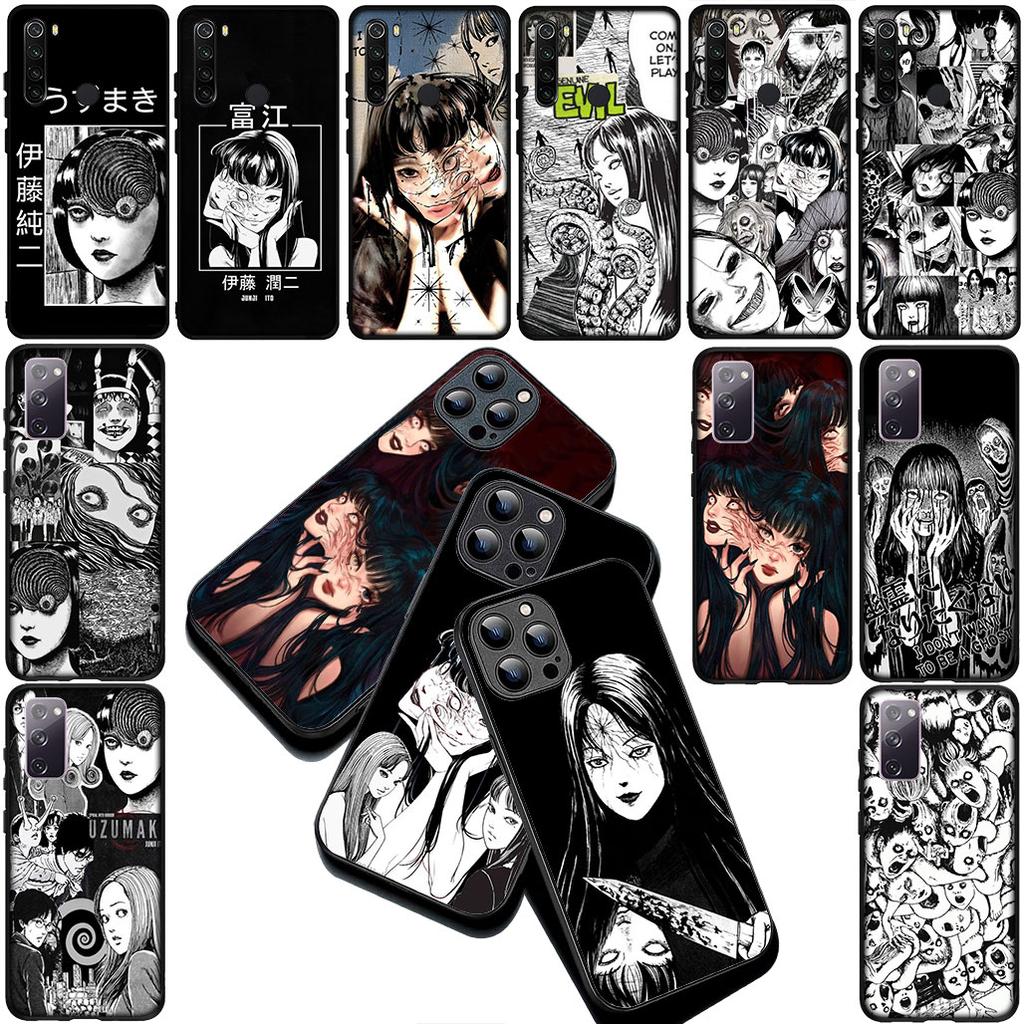 Томиэ Коллекция Дзюндзи Ито Чехол для Motorola Moto G86 G57 E14 E15 G14 G34 G67 G13 G24 A54 G15 Power E22 Чехол для телефона