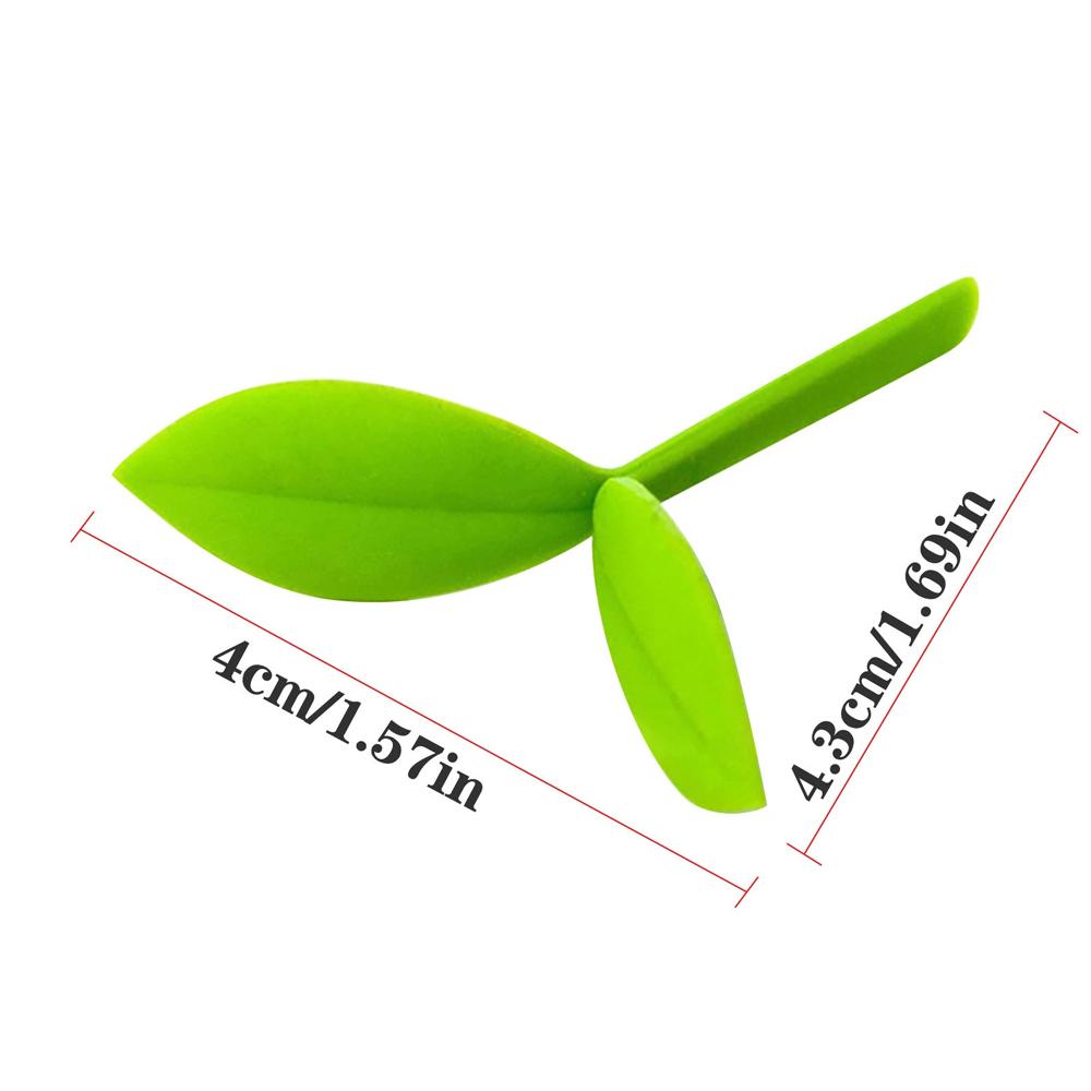 Stationery Silicone Sprout Bookmark Grass Buds Bookmark Little Grass Bud Little Leaves Bookmark