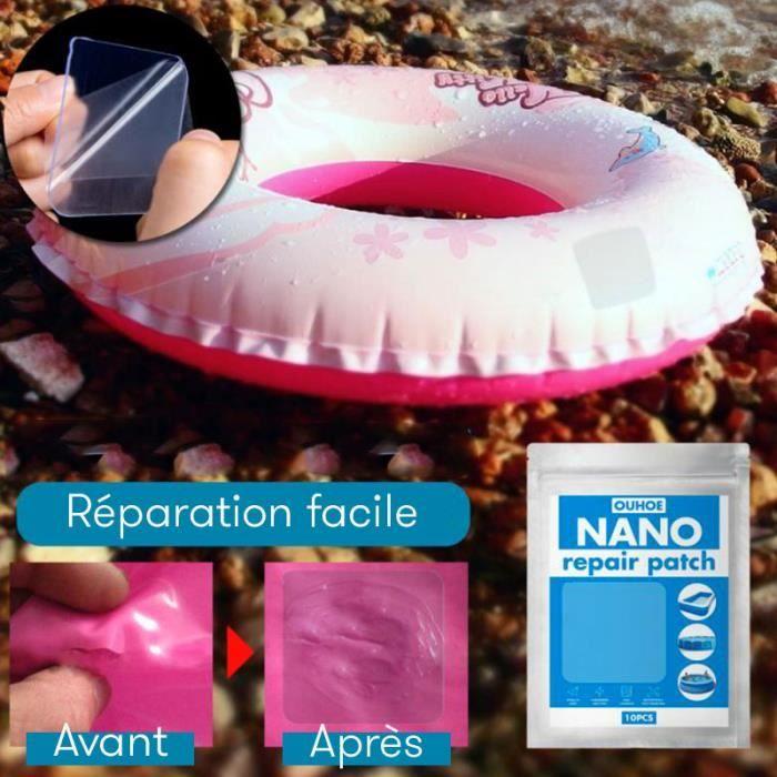 SHOP-STORY : SUPER NANO : 10 Waterproof Repair Patches for Pools, Buoys, Mattresses