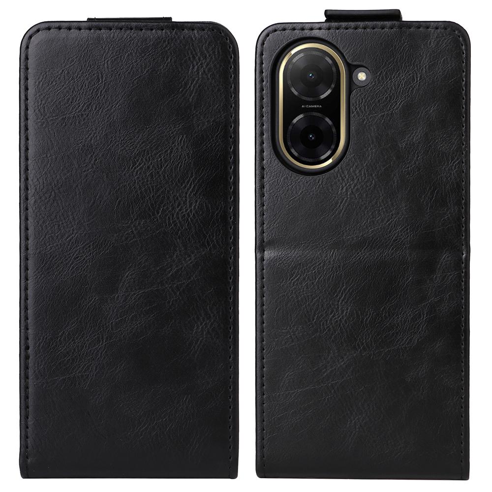 For Xiaomi Redmi A5 4G (171.7mm)/Poco C71 4G Stand Case Magnetic Clasp Vertical Flip Leather Phone Cover with Card Holder