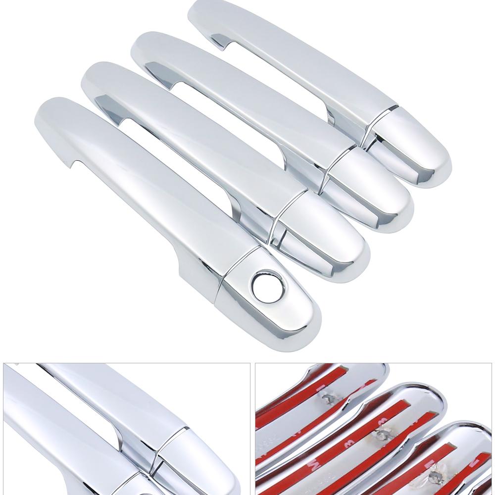 Роскошная хромированная дверная ручка, защитная накладка для Toyota Hilux MK7 2005 ~ 2014, наклейка на автомобильный аксессуар 2006 2007 2008