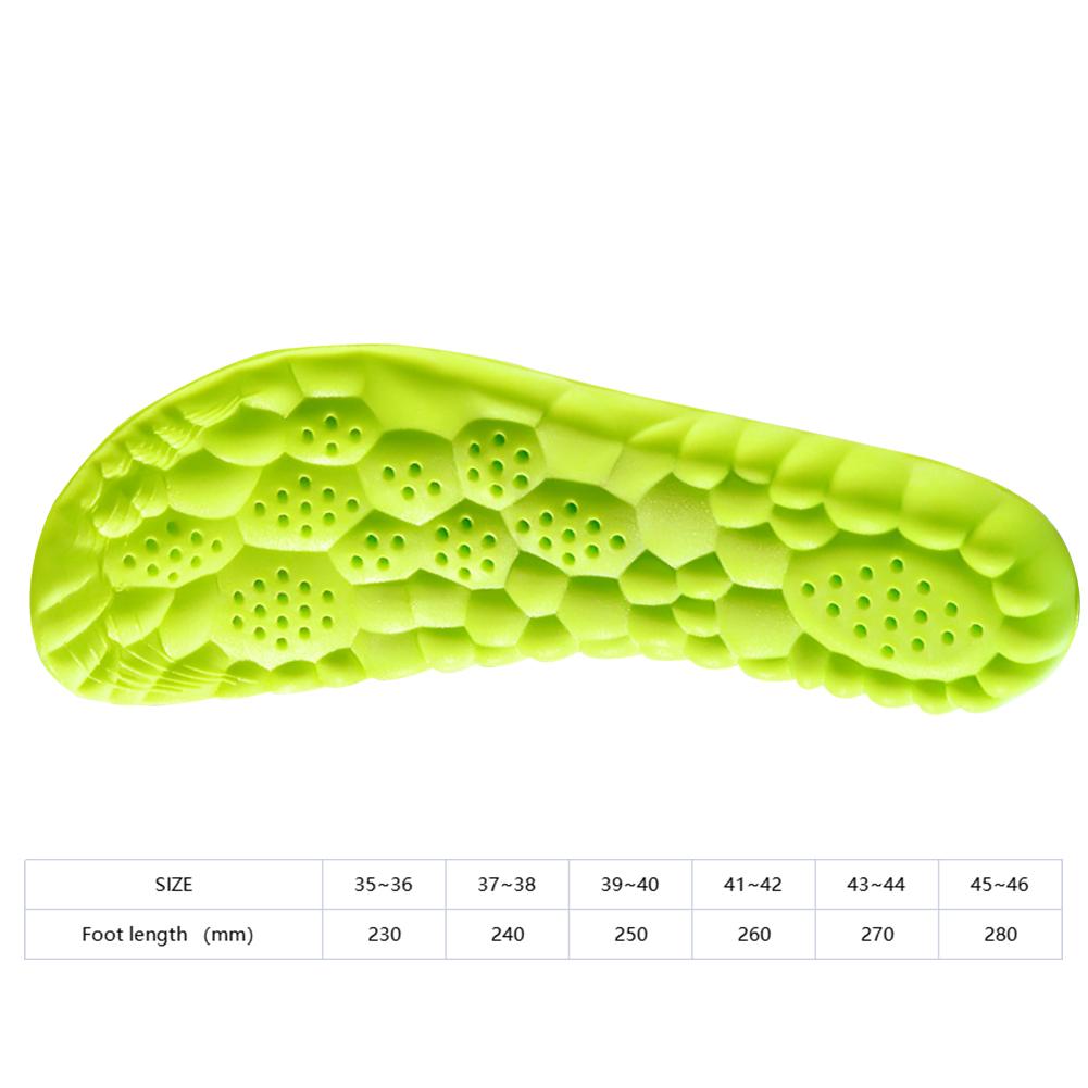 Breathable Deodorant Cushion Unisex Soft Memory Foam Orthopedic Insoles Sports Shoe Shock Absorbs Heavy Duty Support Pai Relief