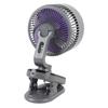 Auto Oscillating Fan 100 Speeds Low Noise Type C Charging Small Desk Fan with Touch Buttons and LED Display Screen