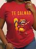 Mexican Mama Print Tshirt For Unisex Casual Short Sleeve Round Neck Tshirts Vintage Mothers Day Gifts Streetwear Mom T Shirts