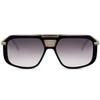 Men's Large Wide Frame Sunglasses Black - Extra Large Square Big Size Hip Hop Urban Style Shades 145mm, Black L5555