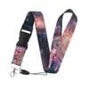 Starry Sky Elements Lanyards Key Chain Colorful Print Neck Straps Keychain Cell Phone Rope Teachers Gift 1PCS Badge Holder Key