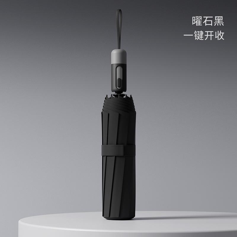 Автоматический солнечный зонт супер ветроустойчивый зонт мужской большой размер утолщенный усиленный складной мужской специальный солнцезащитный зонт