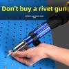 Электрический заклепочный пистолет Головка съемника из алюминиевого сплава