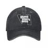 GTA 6 White Baseball Caps Vintage Denim Washed Headwear Unisex Style Outdoor Running Hats Leisure Outdoor Sun Protection