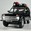 1:24 Русская LADA NIVA ДИКАЯ ВЕРСИЯ Внедорожник Металлический Литой Модель Автомобиля Настольный Дисплей Коллекционный Орнамент Праздник