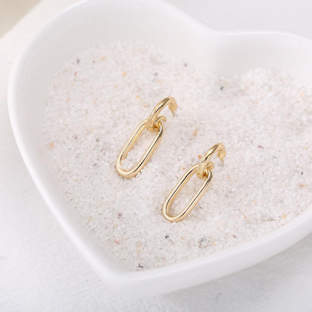 Элегантные Личность Круг Геометрические Круглые Женские Подарок Модная Бижутерия Висячие Серьги Серьги-гвоздики