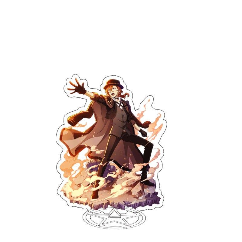 Bungou Stray Dogs Atsushi Nakajima Dazai Chuya Ryunosuke акриловая фигурка на подставке, украшение для рабочего стола, коллекция, модель игрушки, подарки