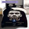 LY poster Bedding Quilt Set Quilt Cover Pillowcase Home Decoration Birthday Gift (1 * duvet cover + 2 * pillowcase, without core)