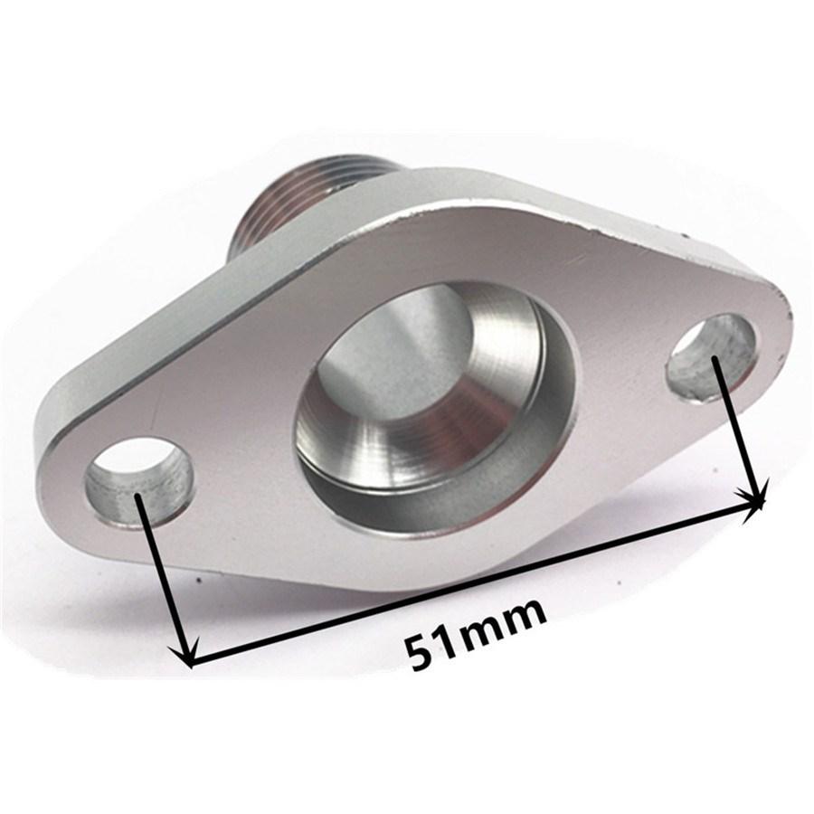 Алюминиевый фланец адаптера слива масла турбины для Garrett T3 T3/T4 T04 T72 T76 T04B T04E -12AN 51мм