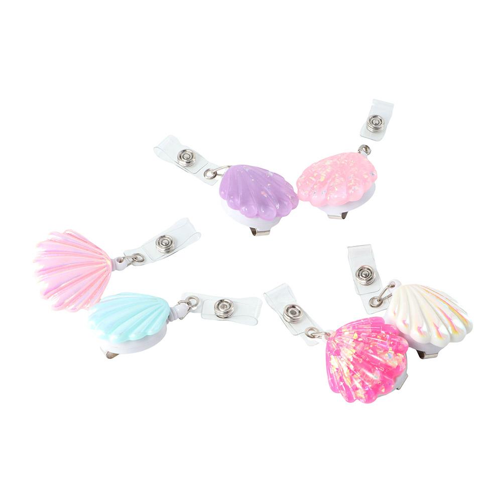 Holder Clip ID Card Name Tag Holder ID Badge Holder Retractable Badge Nurse Doctor School Supply