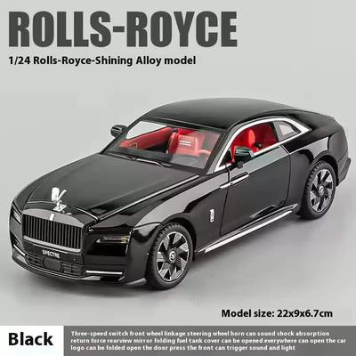1:24 Модели автомобилей Rolls-Royce из блестящего сплава, Лучшая коллекция для автолюбителей, Рождественские/Подарки на день рождения