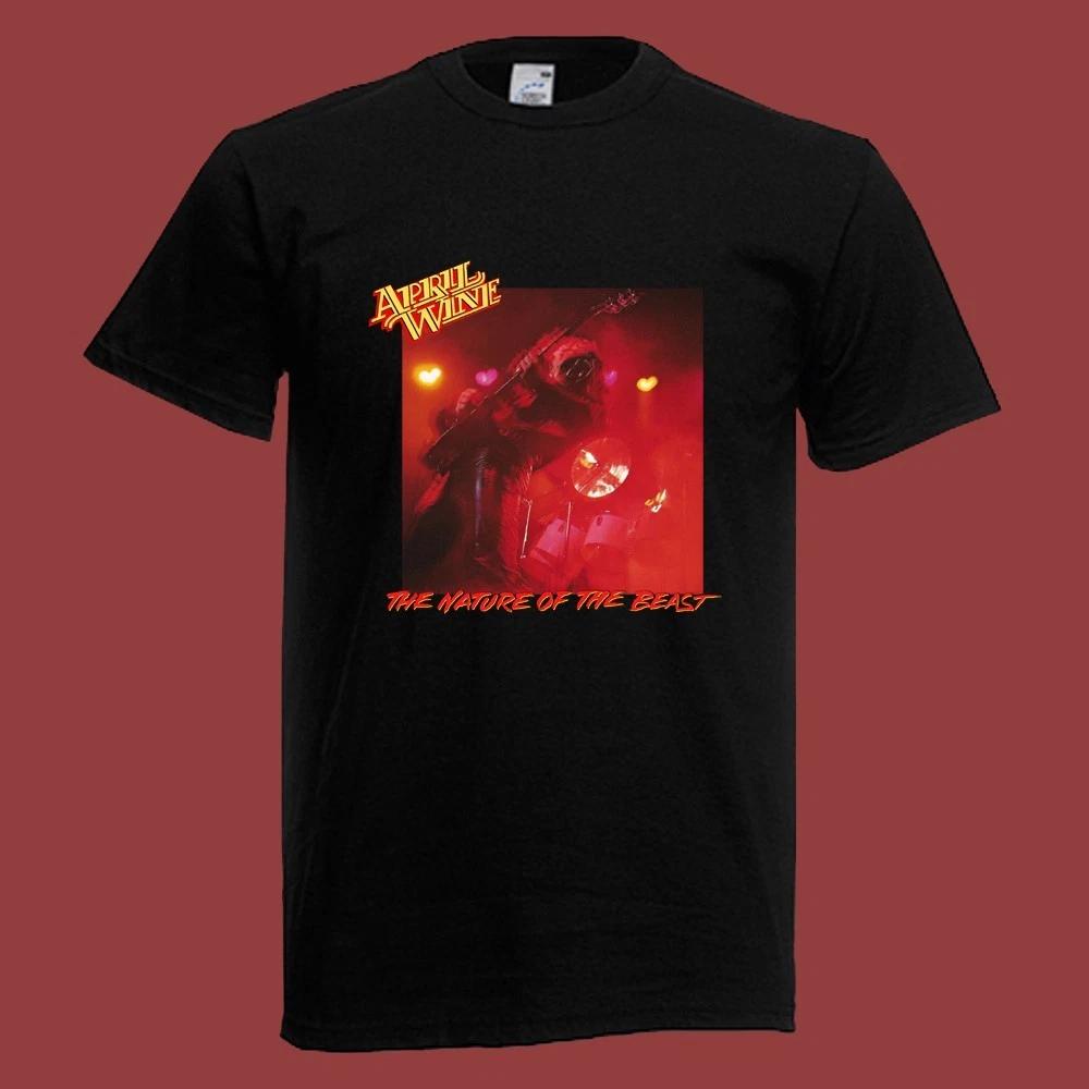 APRIL WINE The Nature of The Beast Men's Black Size S-5XL