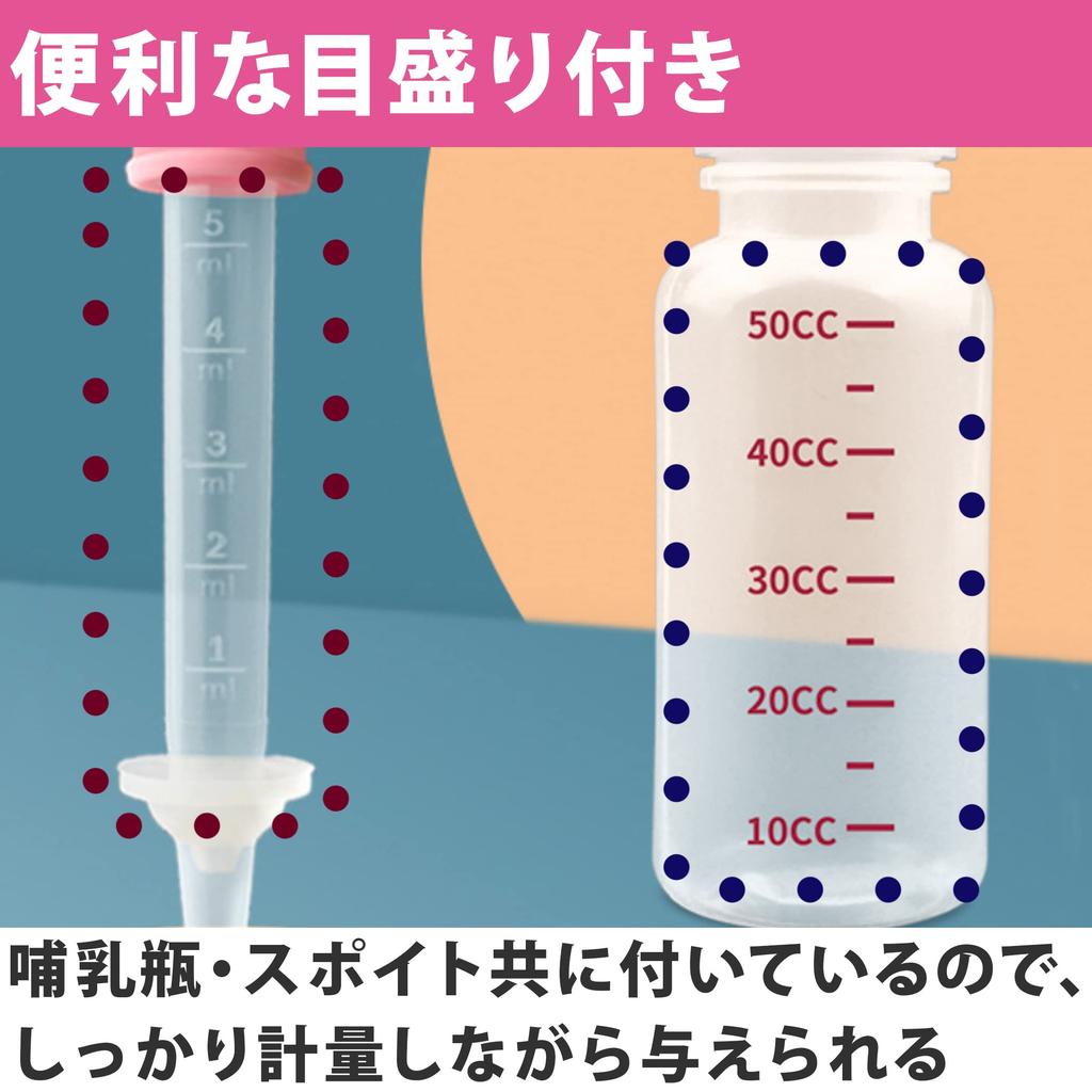 HAMILO Бутылочки для кормления котят, для воды и маленький контейнер для хранения, набор из 2 бутылочек, кормление, животные, пипетка, в комплекте,