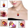 Pendant Bio Tourmaline Quartz Gemstone Valentine'Day Silver Jewelry 1.75"