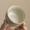 Light Luxury Ru Kiln Tea Cup Opening Can Raise Kung Fu Tea Set, High-end Tea Cup Single Cup Tea Cup Small Cup Drinking Tea Cup