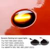 LED Turn Flowing Signal Light For Fiat 500 Abarth 595 695 2007-2023 For 500L 500C 2012-2023 Car Dynamic Side Marker Lamp