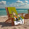 Ultra-Soft Beach Towel with Charlie and Lola Theme,Ideal for Pool - Camping, Diving - Perfect Travel Essential, Vibrant Beach Towel.