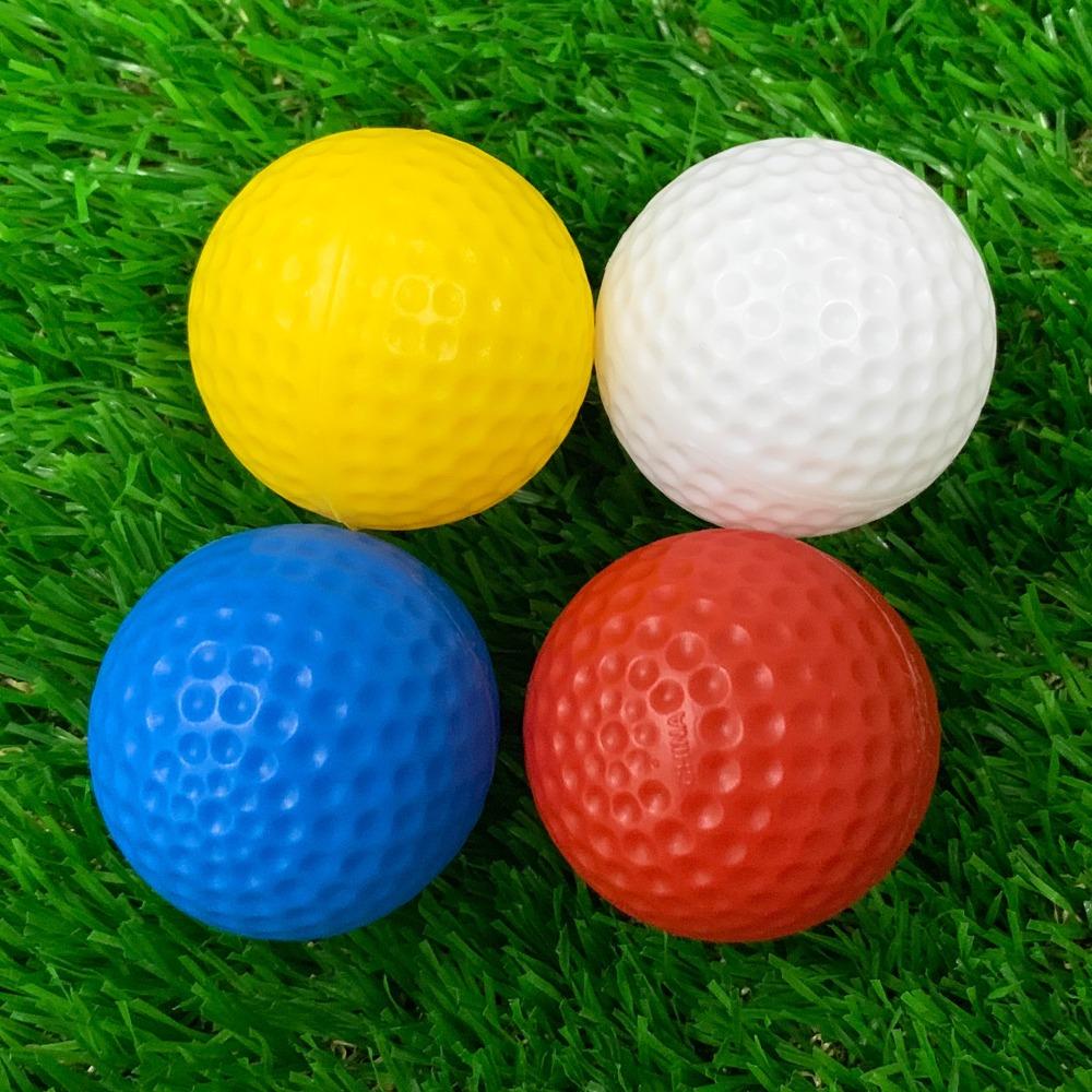 10PCS PE Indoor Golf Practice Ball Nonporous Pet Toy Ball New Golf Supplies  Outdoor