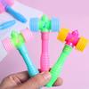 10Pcs Kids BB Hammer Squeaky Hammer Toy Plastic Pounding Hammer Colorful Educational Mallet Percussion Sounding Hammer Mini Hitting Toy