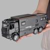 2026 Новый 1:24 Бенц Кемпер RV Моторхоум Игрушечная Модель Автомобиля, Литая Машинка-грузовик с Инерционным Механизмом, Модель Игрушечного Автомобиля со Звуком и Светом для Детей Мальчиков Девочек Мотоцикл