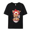 Ramen Food Wars Tops Tees Tops T Shirt Ramen Food Wars Lovers Day Cotton Fabric Mens T-shirts 3D Printed Company