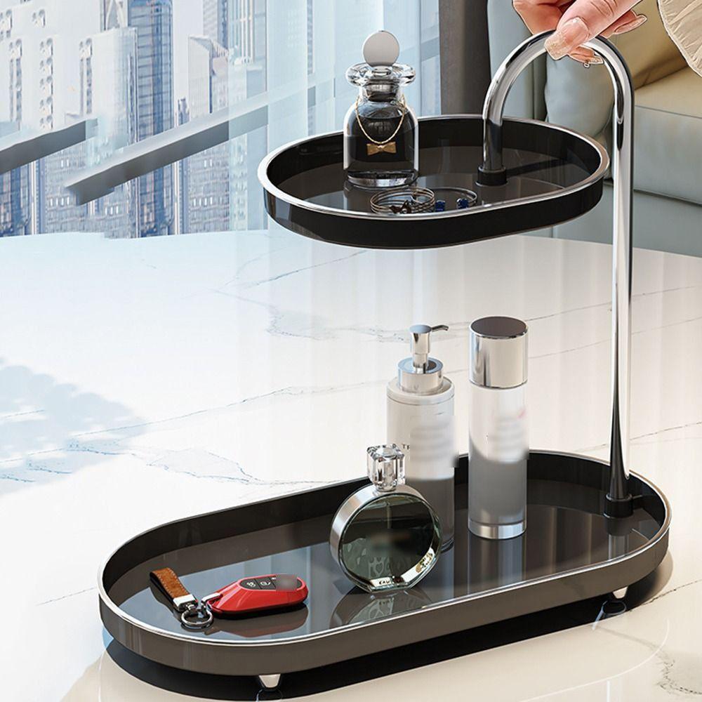Space Saving 2 Tier Makeup Organizer Makeup Storage Display Stand  Dressing Table