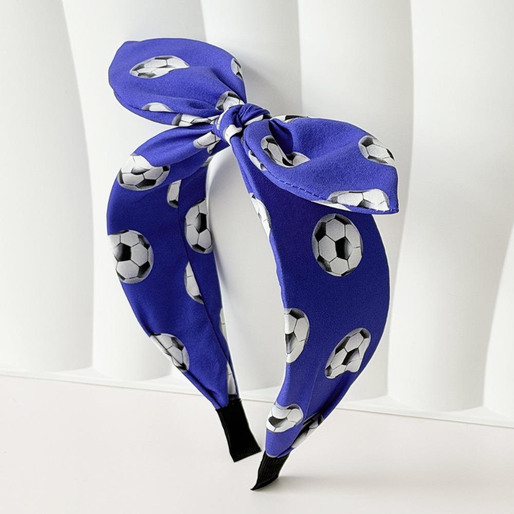 Bow Soccer Fan Hair Band Rabbit Ear Fan Cheering Hair Hoop Football Headband  Celebration