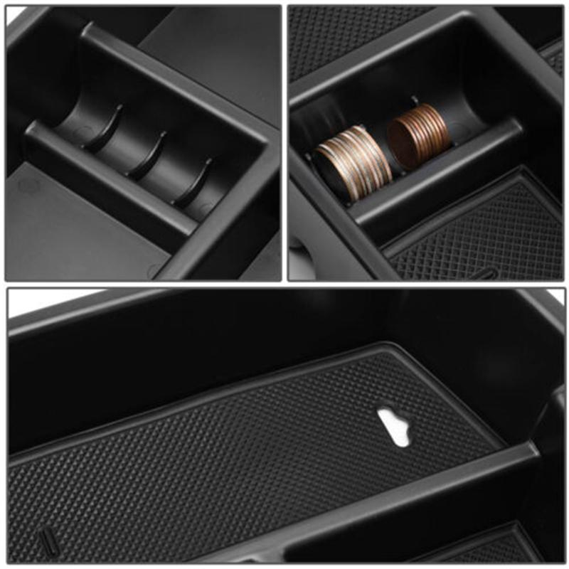 Car Armrest Center Storage Box Container Glove Organizer Case For Chevy GMC 2007 2008 2009 2010 2011 2012 2013 2014