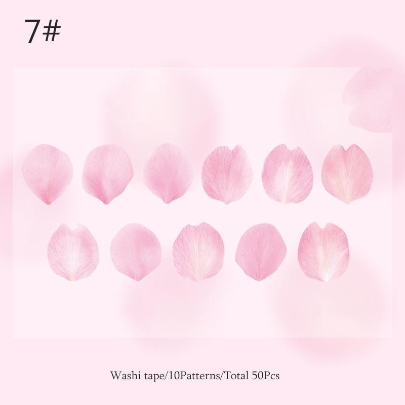 1Roll Cute Flower Washi Tape Set Scrapbooking Decoration DIY Journal Stickers Label