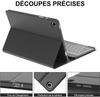 Samsung Tablet A9+ Bluetooth Keyboard Case with Backlit French Layout and Magnetic Attachment