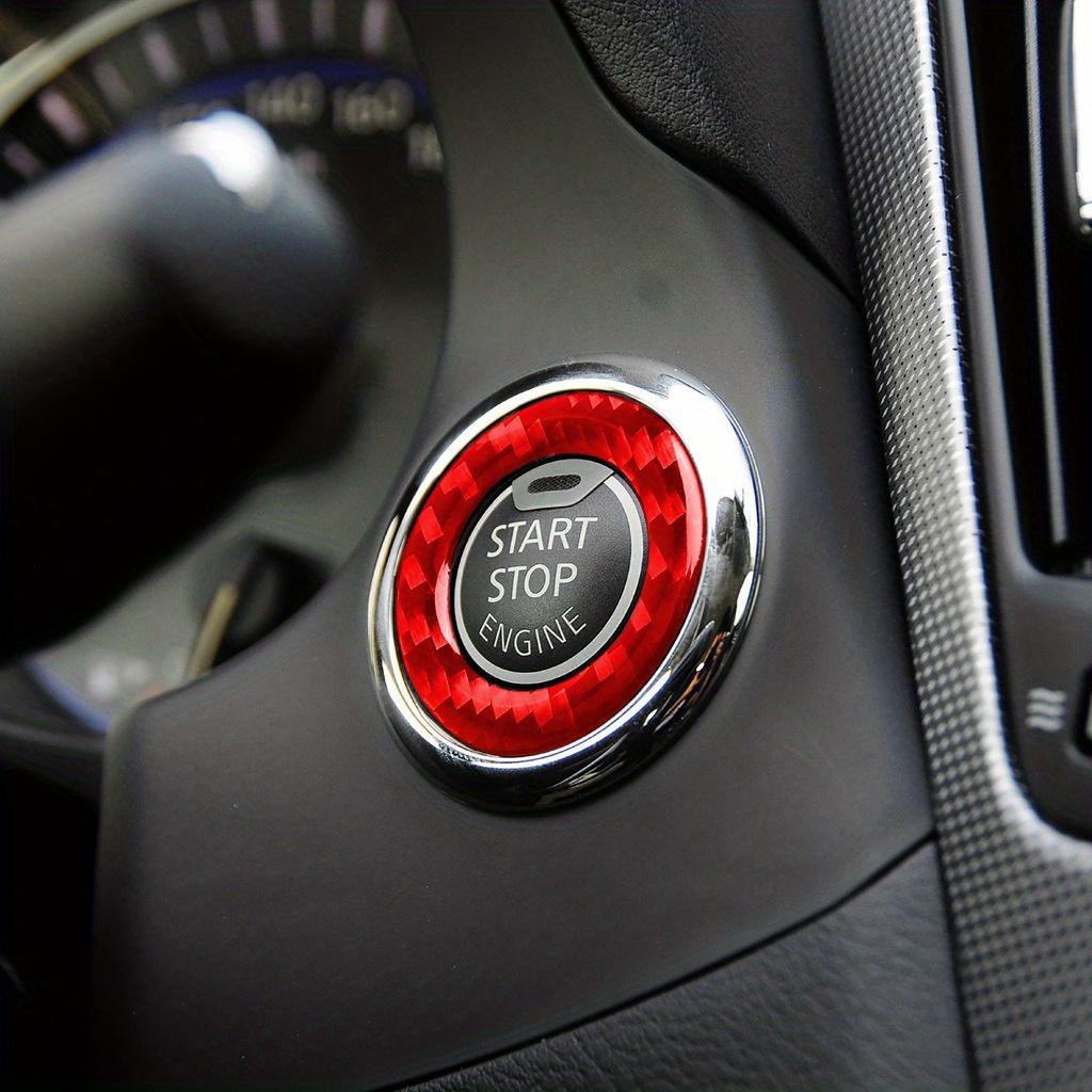 Накладка на кнопку запуска автомобиля, декоративная накладка, аксессуары для интерьера автомобиля