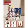 Boys' Puzzle Assembly Space Shuttle Toy Children's Launch Center Model Rocket Building Blocks
