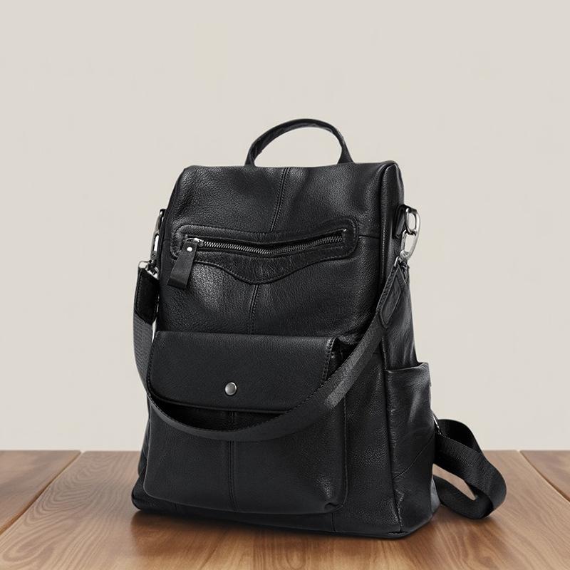 Женская сумка через плечо высокого класса, осень и зима, новая модная и универсальная сумка-рюкзак большой вместимости